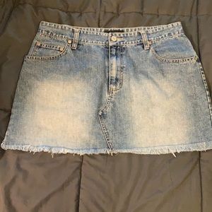 Lowrise Jean skirt